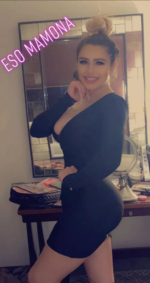 Like how my dress fits on me? by Vernaceei