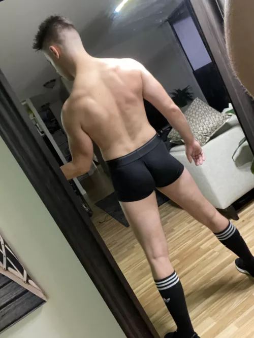 Like how my underwear hugs my butt? by bubblebuttb0i