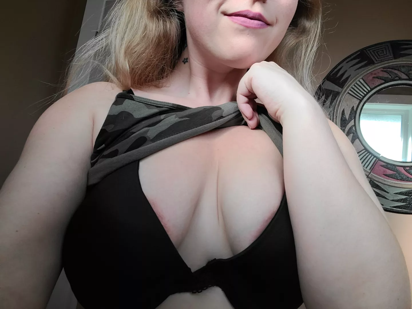 Like my bra ? Hehe ☺ posted by MissBHaven_Mandi7