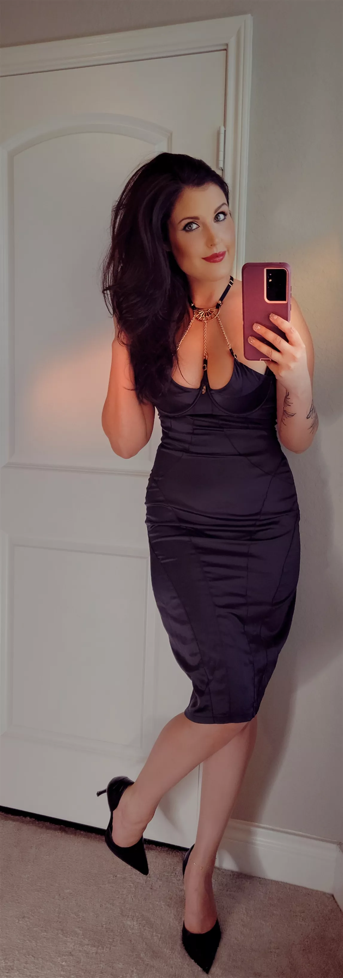 Like my new dress? 💕 posted by NurseNextDoor16