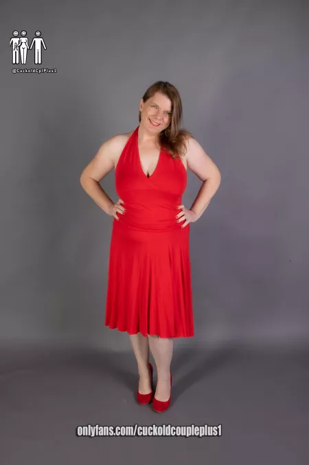 Like my new dress? I got nothing on under it by HotwifeRachel