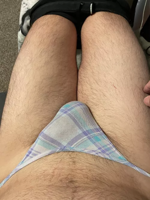 Like my new workout panties? Don’t think anyone at the gym can tell… by curiousrunnerboy