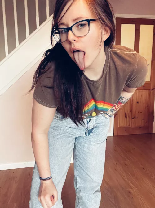 Like my snakey tongue? by AliceCottonSox