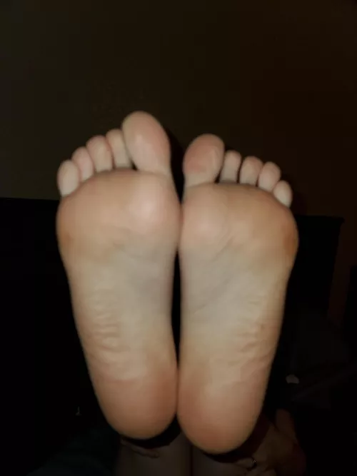 Like my soles? by footfunwife