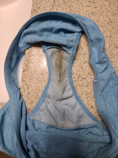 Like stains?! Milf worn panties by drummer3088