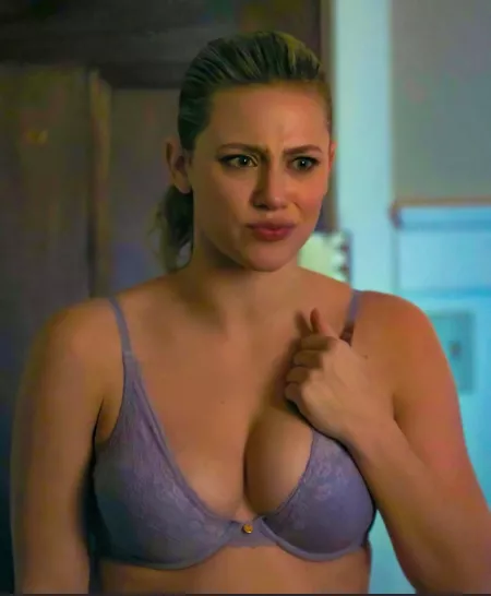 Lili Reinhart in a sexy bra by CookieNippleCream