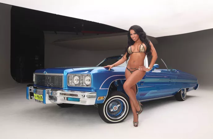 Lilmiisssexiimexii with 1975 Caprice by cal2200