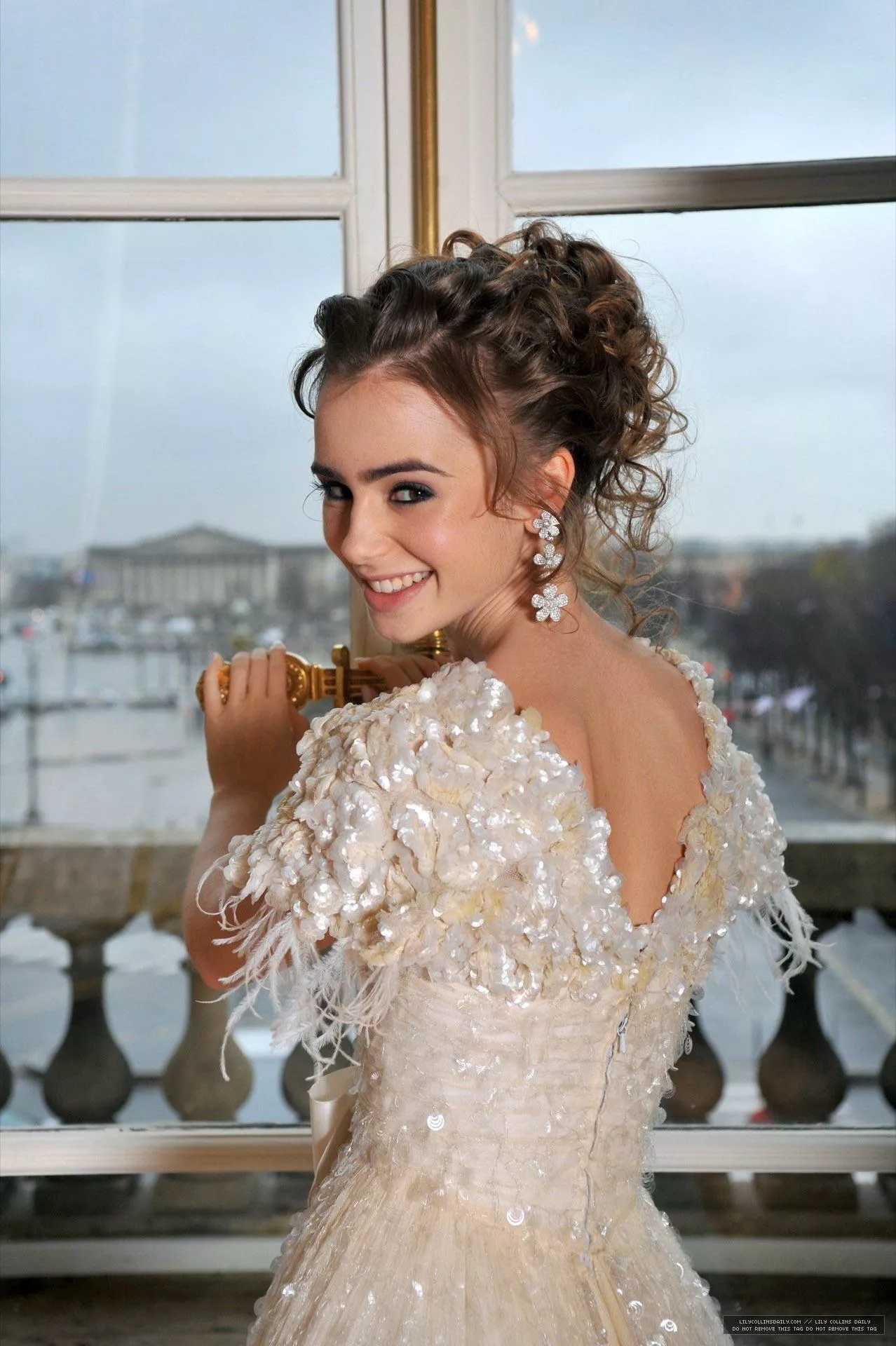 Lily Collins posted by BOOOOOOOBIES