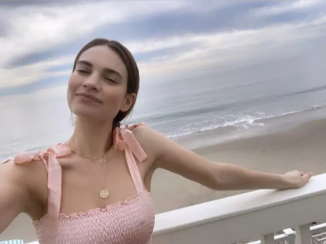 Lily James by PhD1870