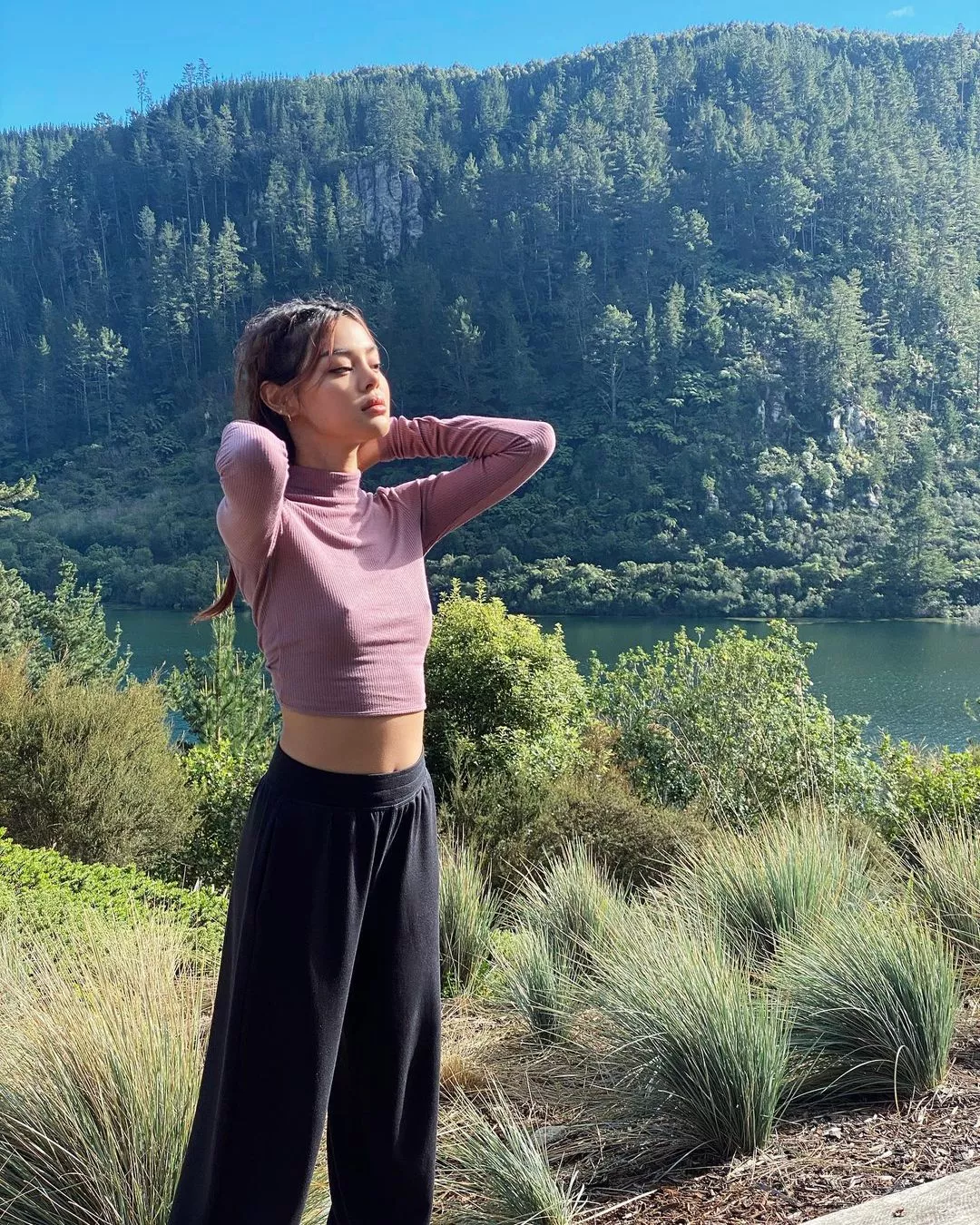 Lily Maymac always looks great posted by pillow-blankets