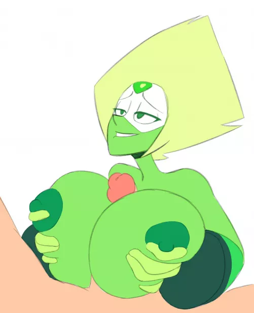 Limb enhanced Peridot tiddy fuck by DigitalKaijuart by renegade_zibit
