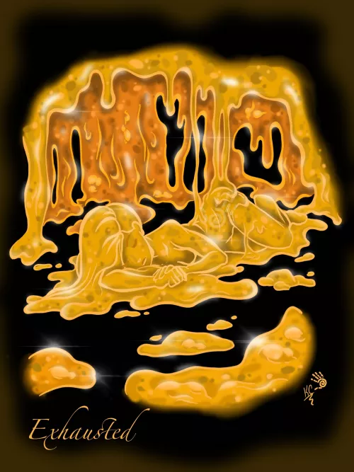 lime Girl Edition: Exhausted- Oct 12 (I am really late with posting these to Reddit so plz bare with me thx) by ooh-a-piece-of-candy