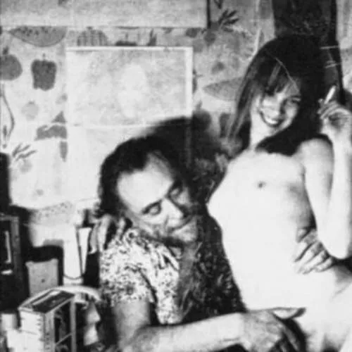 Linda King and Charles Bukowski 1970 posted by closecaxton