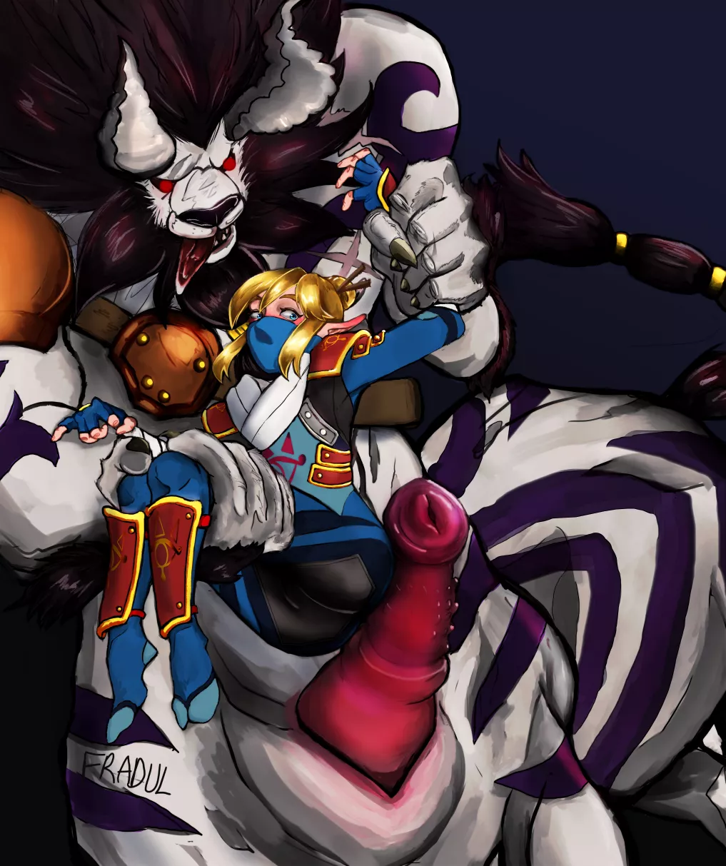 Link, Captured by a Lynel posted by PrinceSid0n