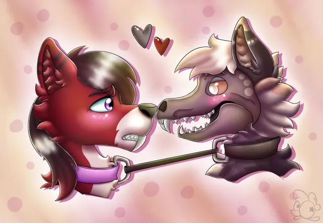 Linked together ~ (art by me!) by Galliina
