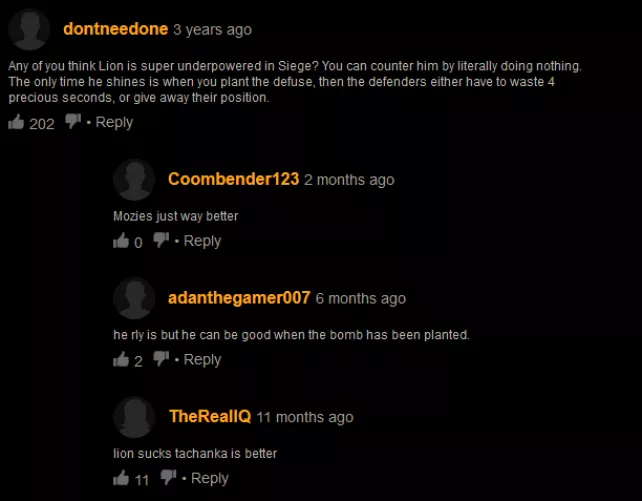 Lion is super underpowered in Siege by Panical382