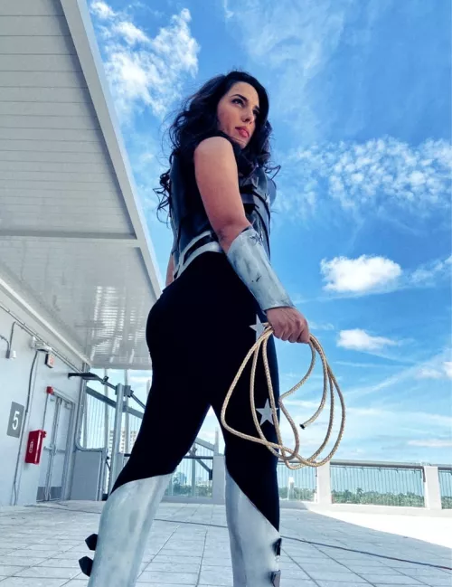 Lis Wonder as Donna Troy by ComicsCode