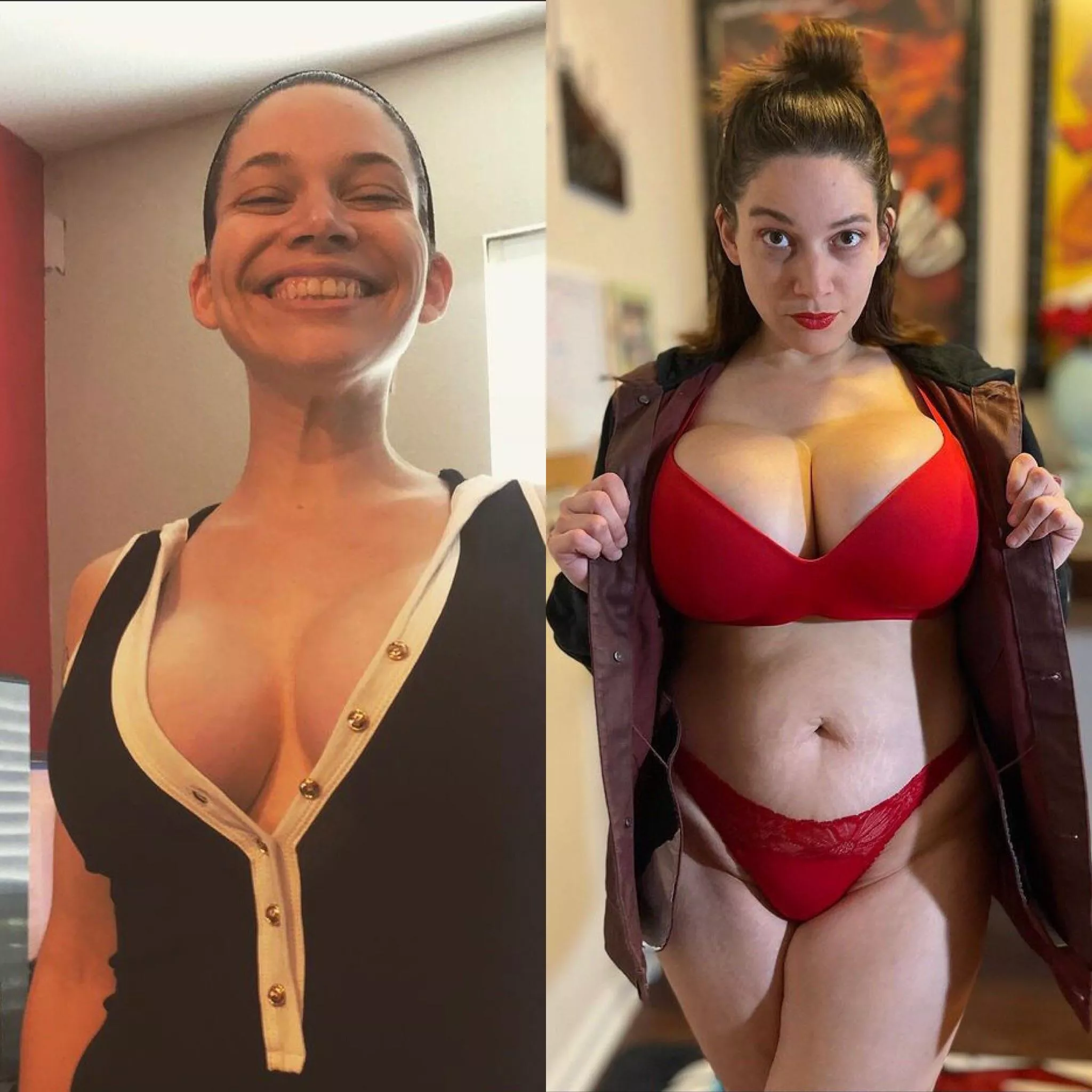 Little bit of a difference 😋 posted by wowzer52