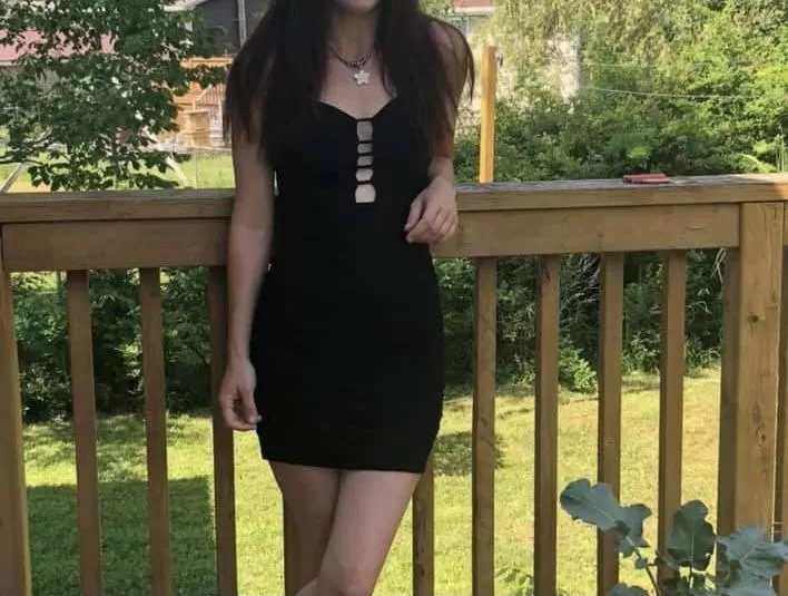 Little black dress :) posted by Blueyez420xoxo
