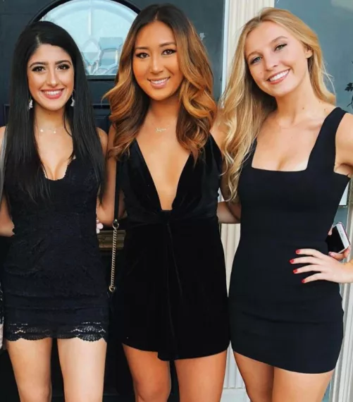 Little black dresses by Chaturbater1