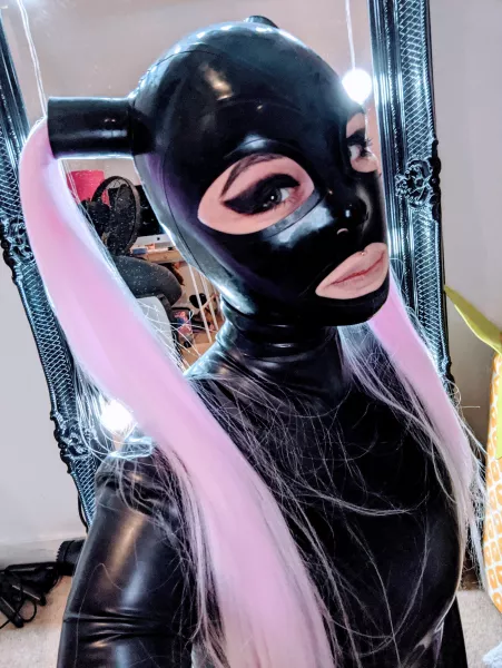 little bratty piggy dolly 🐽💕👅🧸 by rubberdummy