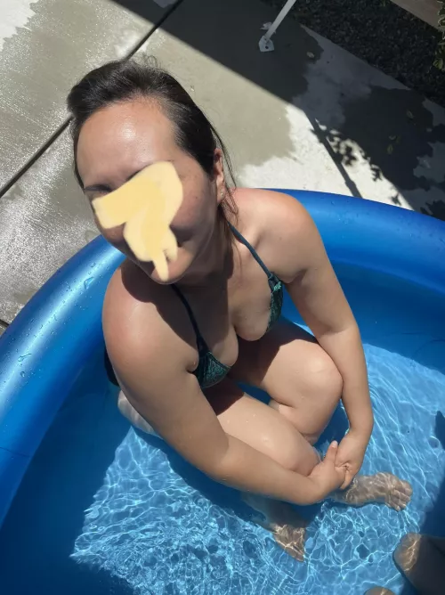 Little dip in the little pool by thesjs7883