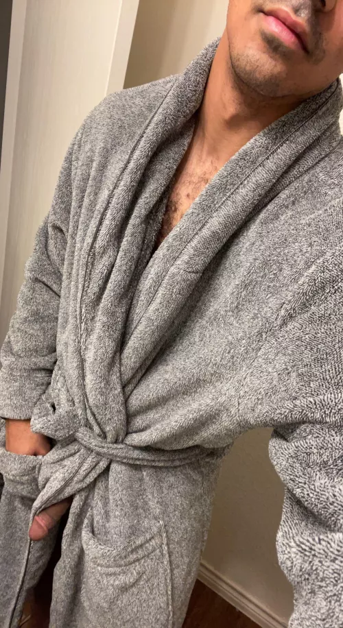 Little hairs peaking through while I lounge today 😜 by thatmixedboy