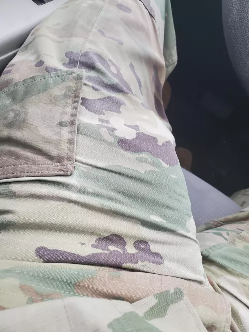 Little harder to see it in these pants but it's there lol by _mikeyoung