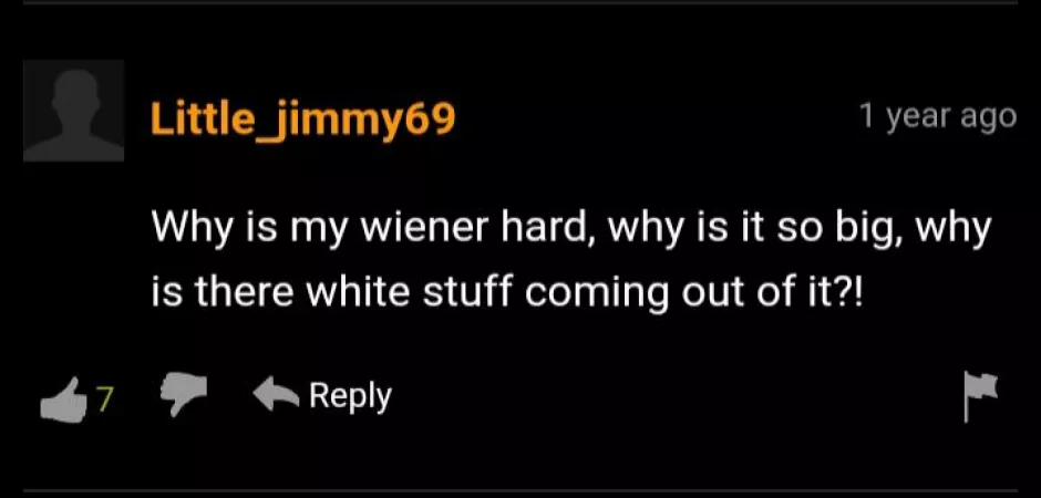 Little jimmy discovers something by Boiledcabbage999