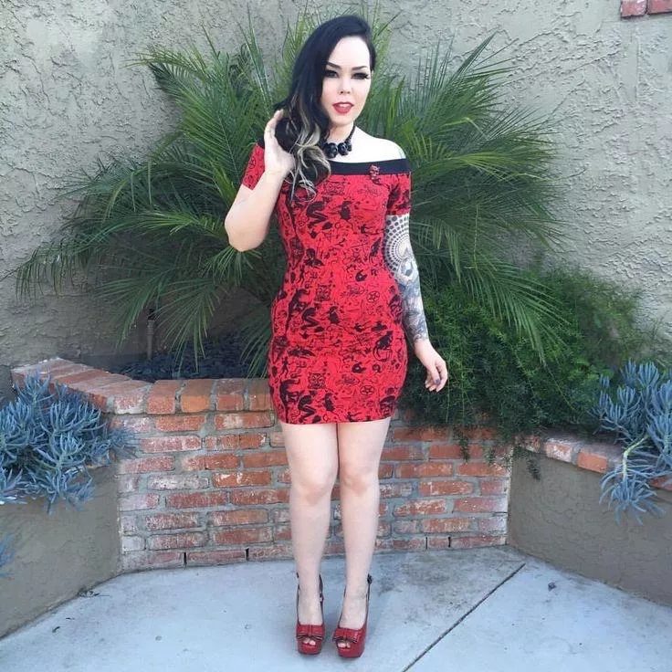 Little red dress posted by TheLordIsWatching