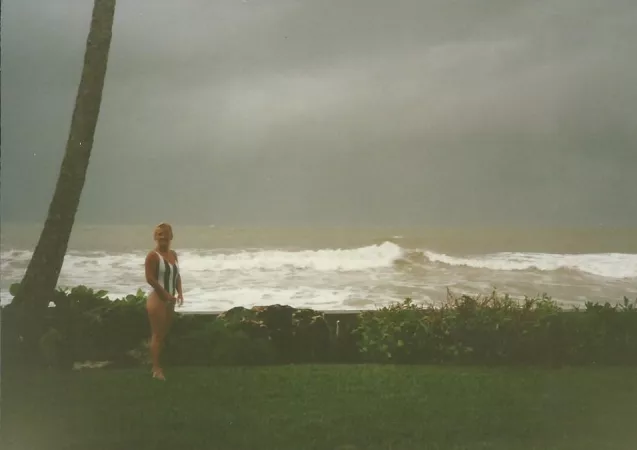 Little rough for swimming - Hawaii, circa 1990 by thighsgentlyparting