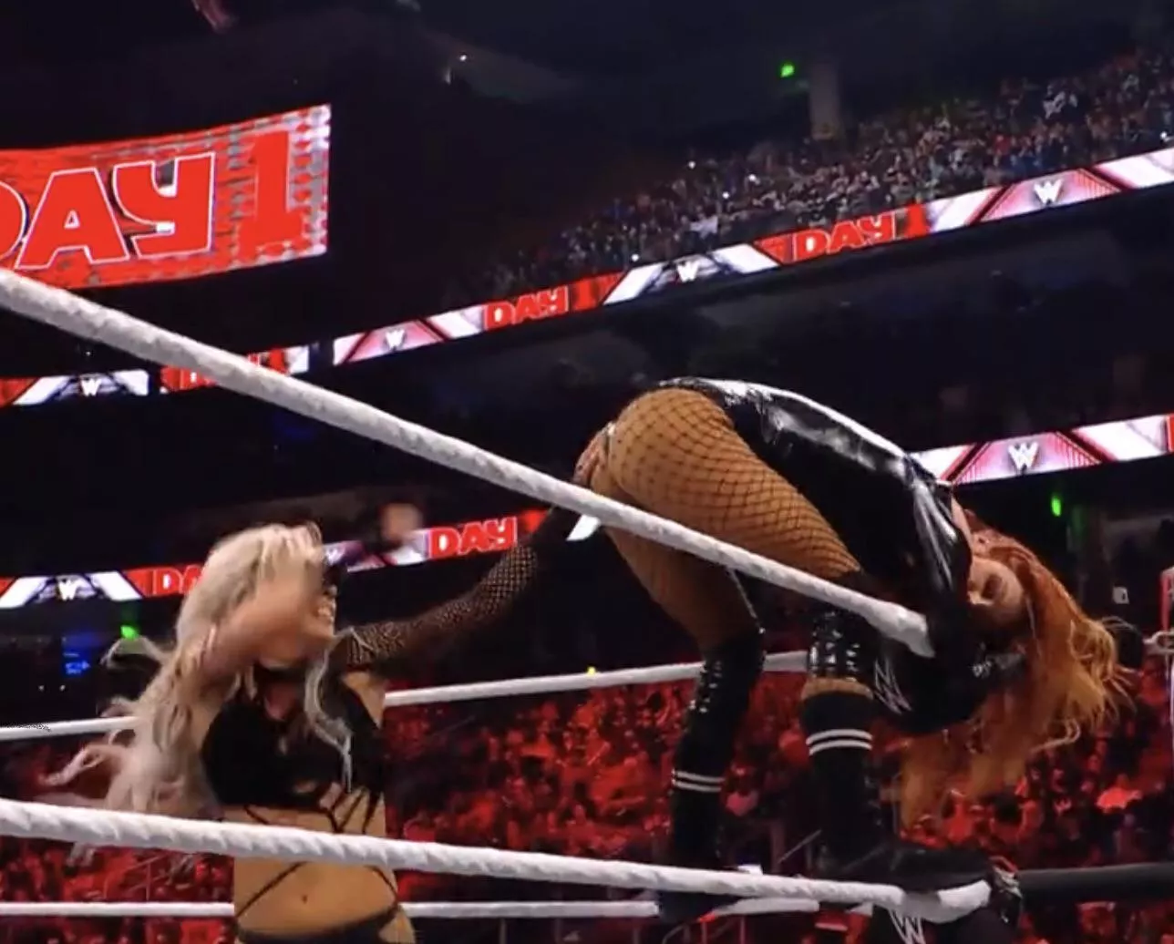 Liv getting a handful of Becky’s butt posted by eddie1b23