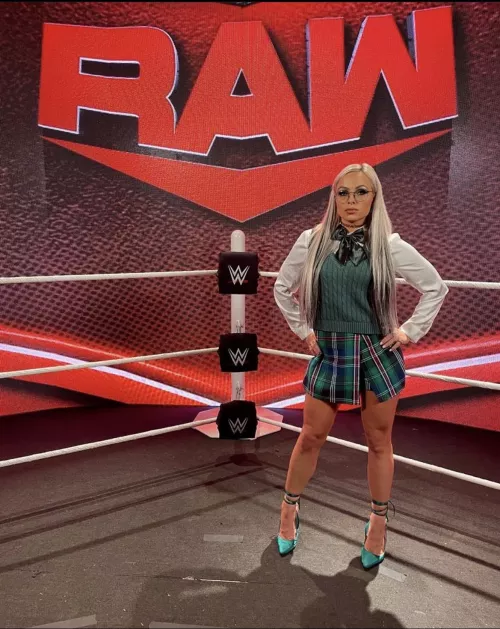 Liv Morgan sexy outfit by TittyMasterFiend