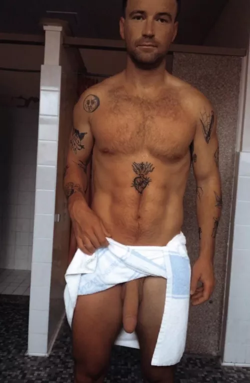 Living on campus atm, what would you do if you walked into the bathroom with me looking like this? by hot-daddy-fantasy