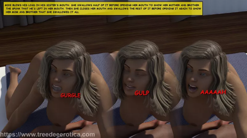 Liz swallows her brother's cum(treedeeerotica)[The Masseuse] Details in Comments by webtreedeee