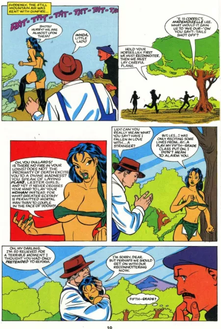 Lizard Lady's Clothing [The Trouble With Girls (1989) #4] by lordhater1