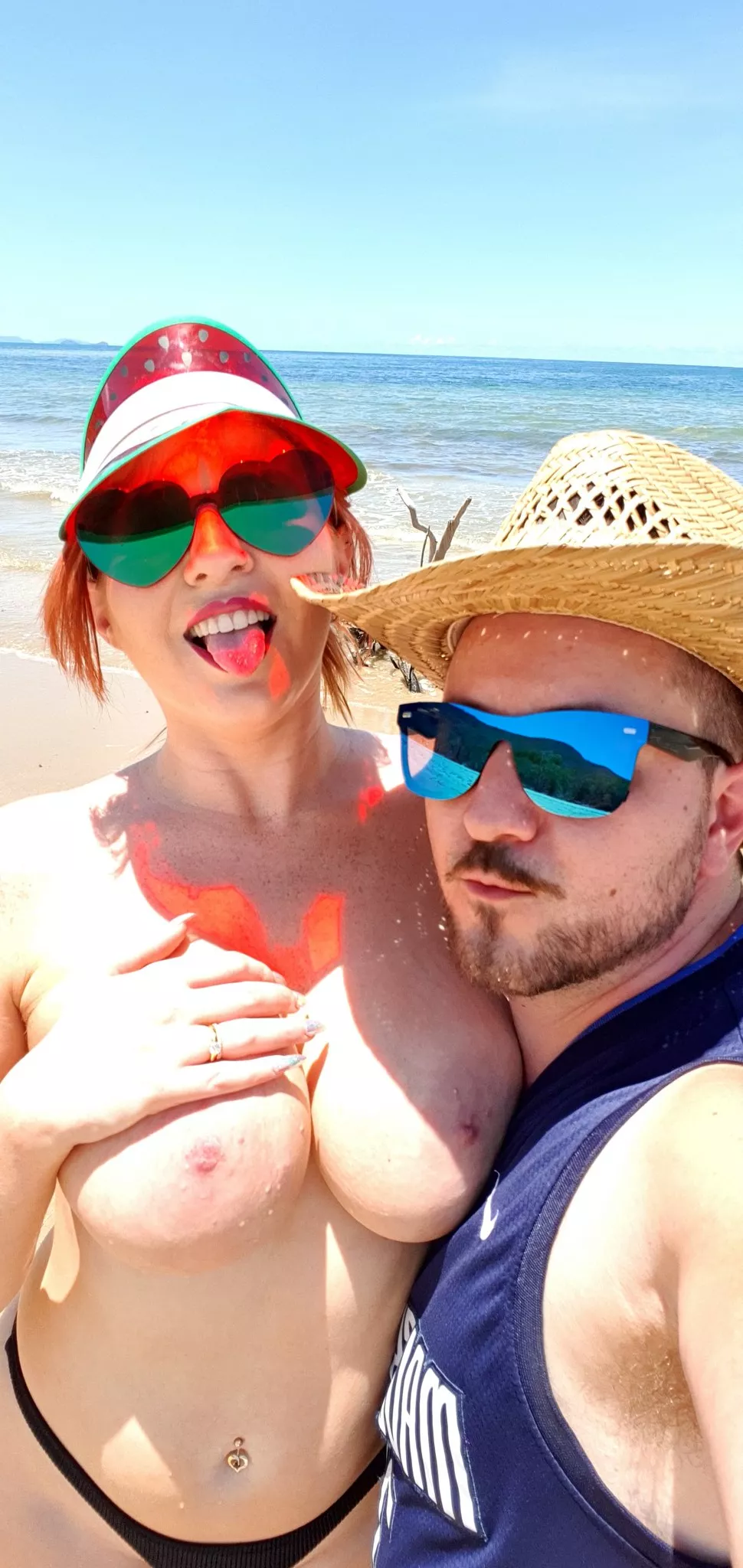 Lmao @messyjessie58 never wears a top and I'm not even mad 😂😂 (From Twitter) posted by obkreddit