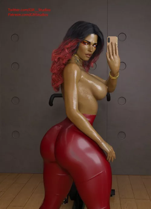 Loba at the Gym (GM Studios) [Apex Legends] by deadlyra1der