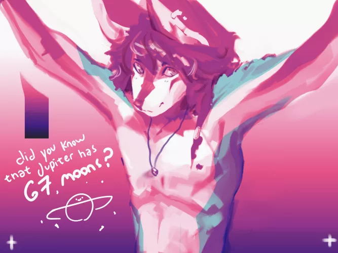 Local artist can only draw gay dogs, send help. (oc, @enbunyary) by Lukewarning