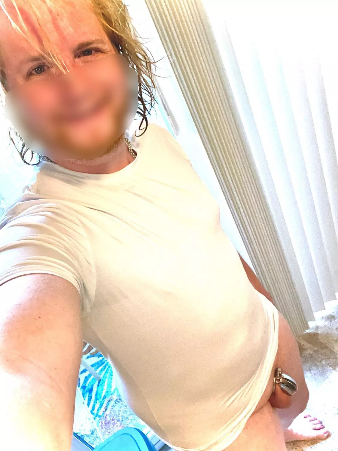 Lock your boy until he becomes an innocent, awkward little virgin again. Make him forget what sex feels like and make him feel like he must impress you immeasurably before you’ll take his v-card back. posted by An_Odalisque