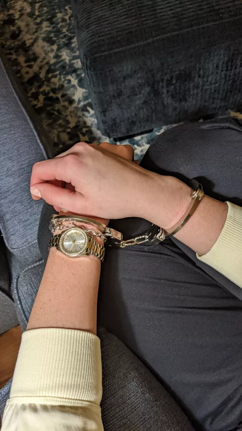 Locked in for time-out 🥺 12.12.21 by collaredbabe