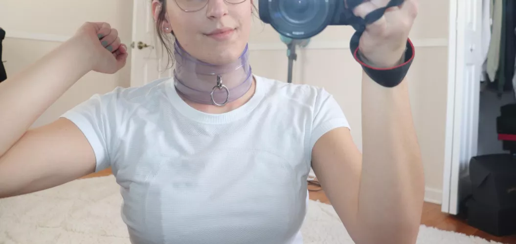 Locked into the newest collar in our collection by collaredbabe