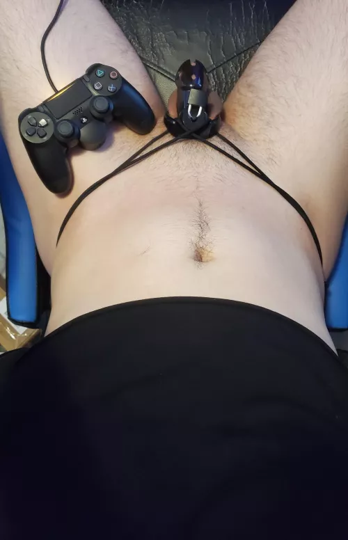 Locktober day 5: games help to pass the time but there are other ways we could ;) by richardsjohnson