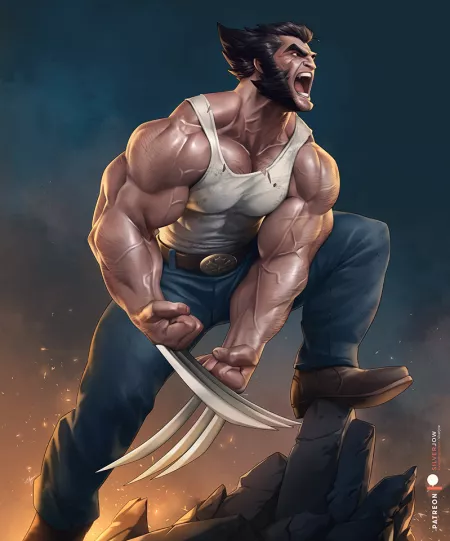 Logan Fanart (Artist: Silverjow) by Captain_Radish