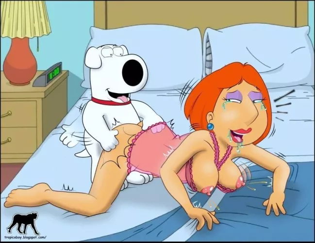 Lois cheating on Peter with his best friend Brian (tropicoboy) by Just4Friends69