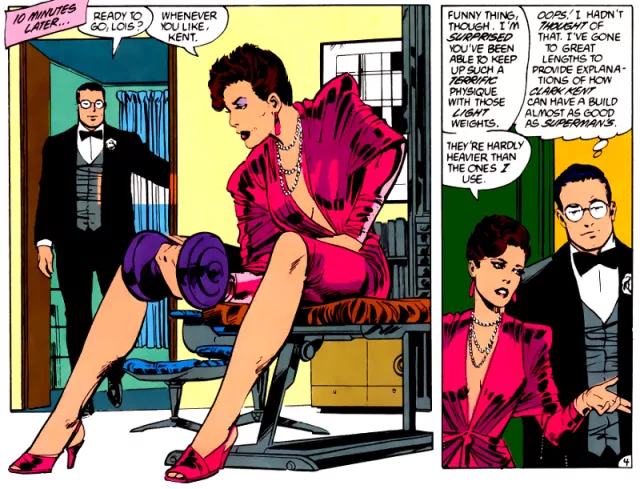 Lois Lane Lifting [The Man of Steel #4] posted by ThePrivateOne134