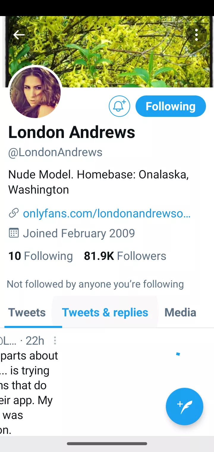 London is on Twitter. posted by evenflow_2991