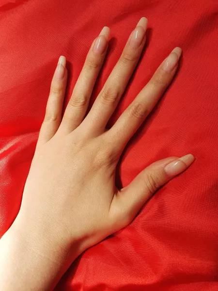 Long and strong natural nails 💅 by MissTootsyToes