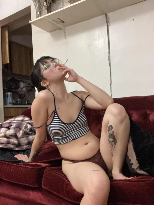 Long day and this is the perfect way to relax by Melancholiclover420