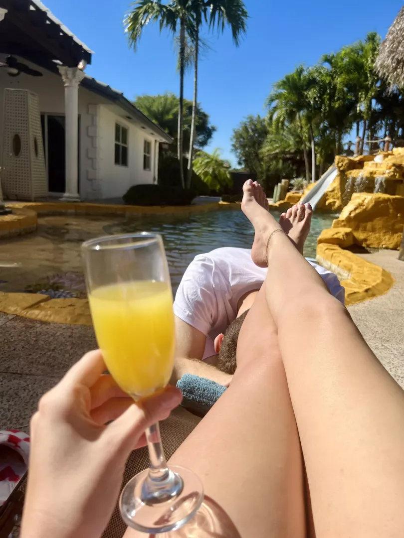 Long day kicking up on a cutie. Don’t worry, he got a good stretch in whenever I needed a refill. posted by thedanidivinity